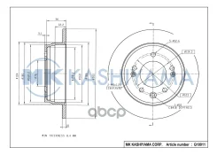 ���� ���������, ������ 08. A869.10 (262�10) 5 ��� Kashiyama G10011 G10011 ����