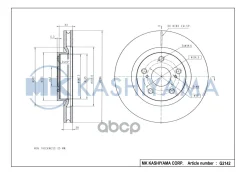 ���� ���������, �������� DF4204 (296x28)5 ��� Kashiyama G2142 G2142 ����