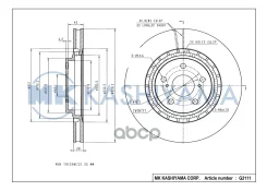 ���� ���������, �������� DF6265 (328,3x28) 5 ��� Kashiyama G2111 G2111 ����