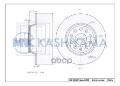 ���� ���������, ������ 08. A202.10 (282x12) 5 ��� Kashiyama G30074 G30074 ����