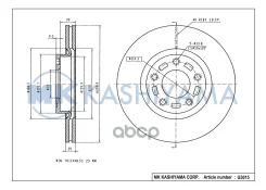 ���� ���������, �������� 09.9468.20 (300�25) 5 ��� Kashiyama G3015 G3015 ����