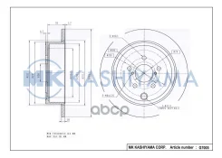 ���� ���������, ������ 08. C252.10 (286x10) 5 ��� Kashiyama G7005 G7005 ����
