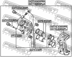 ������� �������� ���������� ��������� d42.8 | ����� ����/��� | Febest 0476CU20F 0476CU20F ����