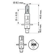 ����� H1 12V WhiteVision ultra (�������) Philips 12258WVUB1 12258WVUB1 ����