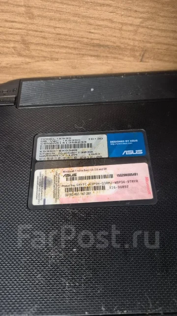 Asus K53S. 15", WiFi: 1, Bluetooth: 1 ����