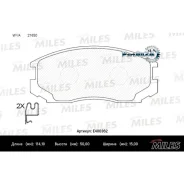 ������� ��������� Mitsubishi COLT/Lancer 1.3-1.6 88-03 ���. LowMetallic Miles E400362 E400362 ����