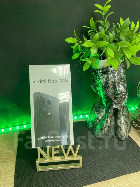 Xiaomi Redmi Note 14S. �����, 256 ��, ����������, ������, 3G, 4G LTE, 5G, Dual-SIM ����