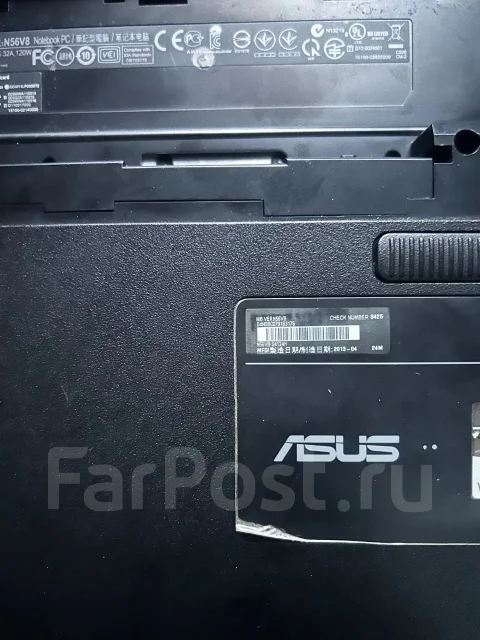 Asus N56VB. 15.6", 2,4����, ��� 8 ��, ���� 1���, WiFi: 1, Bluetooth: 1, ����������� �� 1��. ����