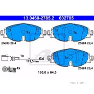 ������� ���. VW GOLF VI, VII/Passat/Tiguan/Touran 2012 = ATE 13.0460-2785.2 ATE 13046027852 13046027852 ����