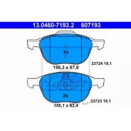 ������� ���. FORD Focus II, C-MAX/Mazda 3/Volvo V50 ATE 13.0460-7193.2 ATE 13046071932 13046071932 ����