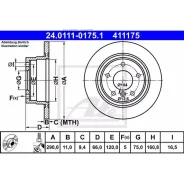 ���� ��������� ATE 24.0111-0175.1 ATE 24011101751 24011101751 ����