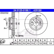 ���� ��������� ATE 24.0125-0188.1 ATE 24012501881 24012501881 ����