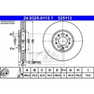 ���� ��������� ATE 24.0325-0113.1 ATE 24032501131 24032501131 ����