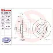 ���� ��������� ��������! Lada 110/111/112 1.5 95 Brembo 09890314 09.8903.14 Brembo 09890314 09890314 ����