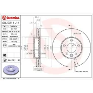 ���� ��������� UV Coated | ����� | Brembo 09D21111 Brembo 09D21111 09D21111 ����