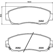������� �������� ��������! Honda CR-V 2.0/2.2 07 Brembo P28068 P28068 Brembo P28068 P28068 ����