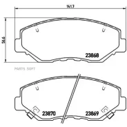 ������� �������� �. Honda CR-V 2.0i 02 Brembo P28035 P28035 899 00=FDB1658=D5128M-01 ! Brembo P28035 P28035 ����