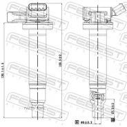 ������� ���������! Toyota Land Cruiser 200, Lexus GS430 4.3/4.7 08 Febest 01640004 Febest 01640004 01640004 ����