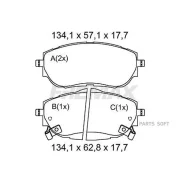 ������� �������� ��������! � ���������. ���������� Toyota Corolla/Auris 1.3-1.8/1.4D 12 Fremax FBP2512 Fremax FBP2512 FBP2512 ����