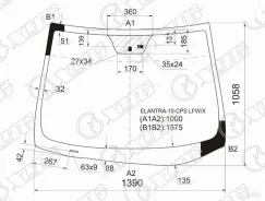 ������� ������ �� hyundai elantra/avante � �� XYG 16903 16903 ����