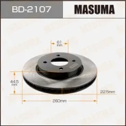 ���� ����. ���. Nissan Micra K12 1.2 03-/ Tiida 1.5-1.8 05-/ ADY12 1.6 08-/ Bluebird SylphyG11 1.5-2.0 05-/ CubeZ11/2 1.4-1.5 03- Masuma BD2107 BD2107...