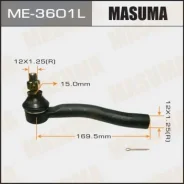 ���������� ���� ������� L Toyota Echo/ Yaris/ Platz/ Probox/ Vitz/ Will 99- Masuma ME3601L ME3601L ����