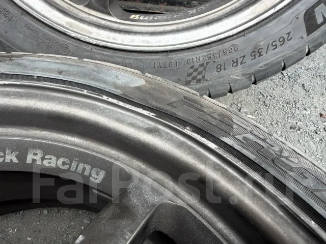 Black Racing. 8.0/9.0x18", 5x114.3, ET30/38 ����
