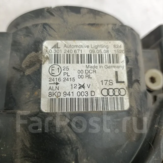 ���� AUDI A4 8K0941003D B8, ����� 8K0941003D ����
