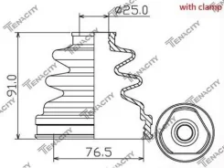 ������� ������� Acvto1041 ��� Toyota �������� ������������� Tenacity ������� 44127-65J00 04437-20010 04437-20020 04437-28010 04437-28011 FB-2153 �����...