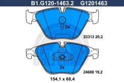 ������� ����. ���. Galfer ���. B1-G120-1463-2 B1G12014632 ����