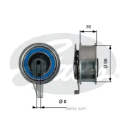 ����� ����� ��� VAG 1.4D-2.0D 12- Gates T43245 Gates T43245 T43245 ����