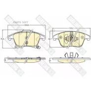 ������� ��������� FORD Mondeo 15-/S-MAX 15- �������� Girling 6120922 Girling 6120922 6120922 ����