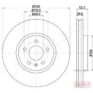 ���� ��������� AUDI A4 07-/A5 07-/Q5 08- �������� D 320��. Japanparts DI-0917C Japanparts DI0917C DI0917C ����