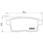 ������� �������� �. Mazda CX-7 2.3/2.2CD/CX-9 3.5/3.7 07 Brembo P49041 P49041 1268 00 [L2Y62643Z] ! P49041 ����