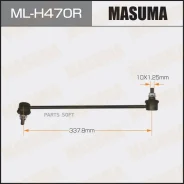 ������ ������������� (����) Masuma front Honda Vezel, Vezel Hybrid / RU1, RU4 RH Masuma MLH470R, ������ �������� MLH470R ����