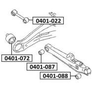 ����������� ���������� ���� | ��� ����/��� | Mitsubishi/ Airtrek CU 2001-2005 0401088 ����