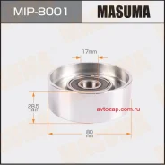 ����� ��������! Subaru Tribeca 3.6 07 Masuma MIP8001 MIP8001 ����