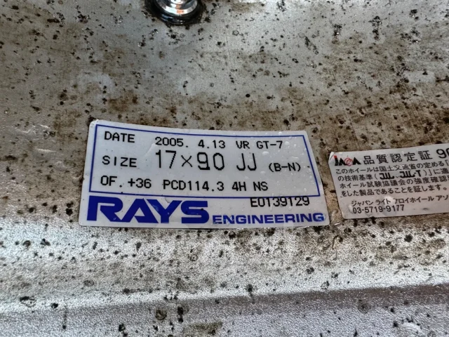 RAYS Volk Racing GT-7. 9.0x17", 4x114.3, ET36, �� 73���. ����