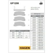 ������� ������ Toyota Corolla E11 GP1208 Sangsin Brake GP1208 GP1208 ����