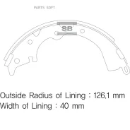 ������� ��������� ���������� Toyota Hilux VII ����� (N1, N2, N3) Sangsin Brake SA166 SA166 ����