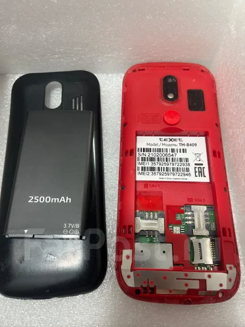 teXet TM-B409. �/�, �������, ������, Dual-SIM ����