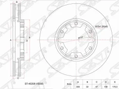 ���� ��������� SAT ����� Nissan Patrol / Safari Y61 97-/40206-VB000/40206-VB001/BD�-2112 ST40206VB000 ����