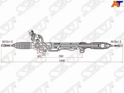 ����� ������� SAT Toyota Land Cruiser Prado 02-08 / Hilux Surf 02-08 RHD ST-44200-35051/44200-35050 ST4420035051 ����