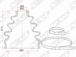 ������� ���� SAT C-1001/MF-2161/44018-S04-J01, 44018-S0A-010, 44018-S0A-C00, 44018-S0A-C01, 44018-S10-000, 44018-SD2-C00, 44018-SD2-C01, 44018-SR1-901...