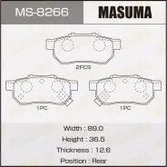 ������� �������� Masuma, AN-411WK, NP8023, P28017 front/06430-SAA-J50/1A00-26-43Z/43022-S04-000/43022-S04-010/43022-S04-020/43022-S04-030, ��������� A...
