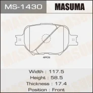 ������� �������� Masuma AN-603/MS-1430/04465-13030/044�65-1A010/04465-20500/04465-205�40/04465-20570/04465-2B010/044�65-2B040/04465-32191/04465-322�20...
