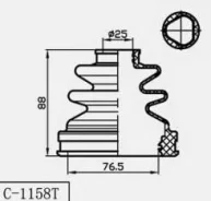 ������� ������� ������� LiteAce/Estima/Alteza/Caldina/�Chaser MF2153 ����