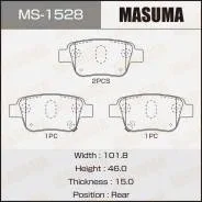 ������� �������� Masuma, AN-709WK, NP1031, P83047 rear/04466-05010/04466-28110/04466-58010/AY060-TY028, ������� AN709 ����
