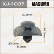 ������ ��������� Masuma 1037/BF67-50-033, E7GZ17A904B, MBF6750033 KJ1037 ����