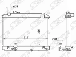 �������� SAT Toyota DYNA LY101 3L / 5L 97- TY0062-1/16400-5B520/16400-5B5�21 TY00621 ����